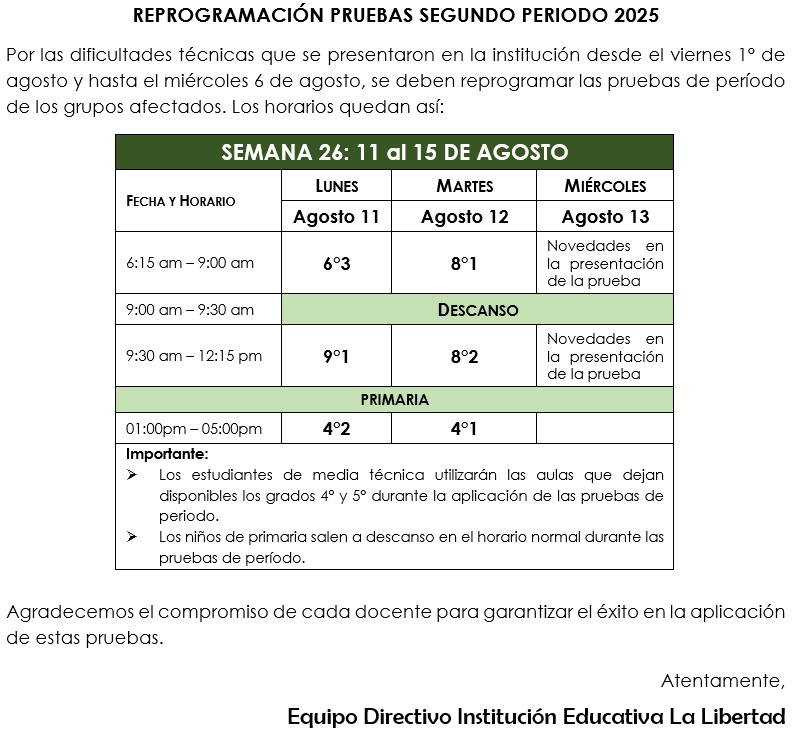 Cronograma nuevo